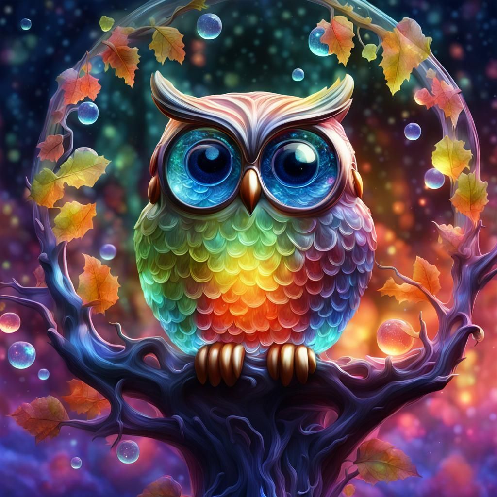 Jelly night owl - Jelly challenge entry