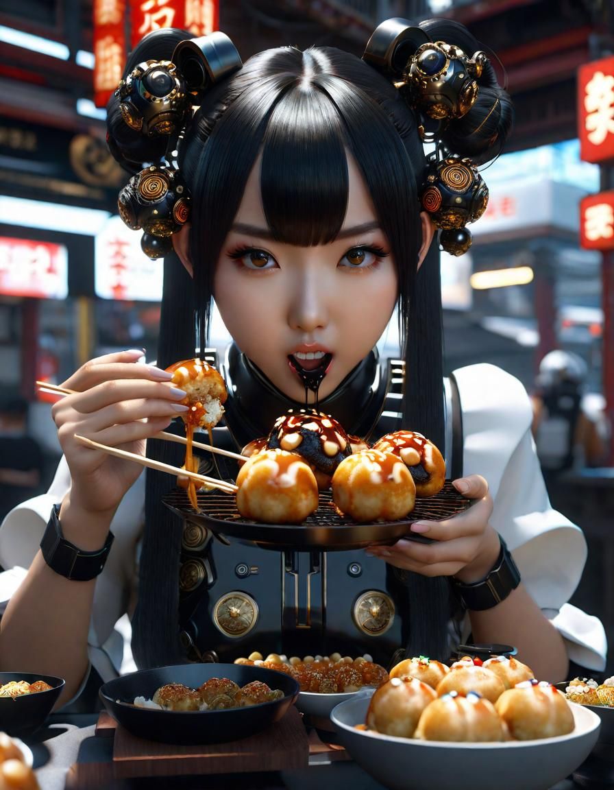 I love takoyaki!