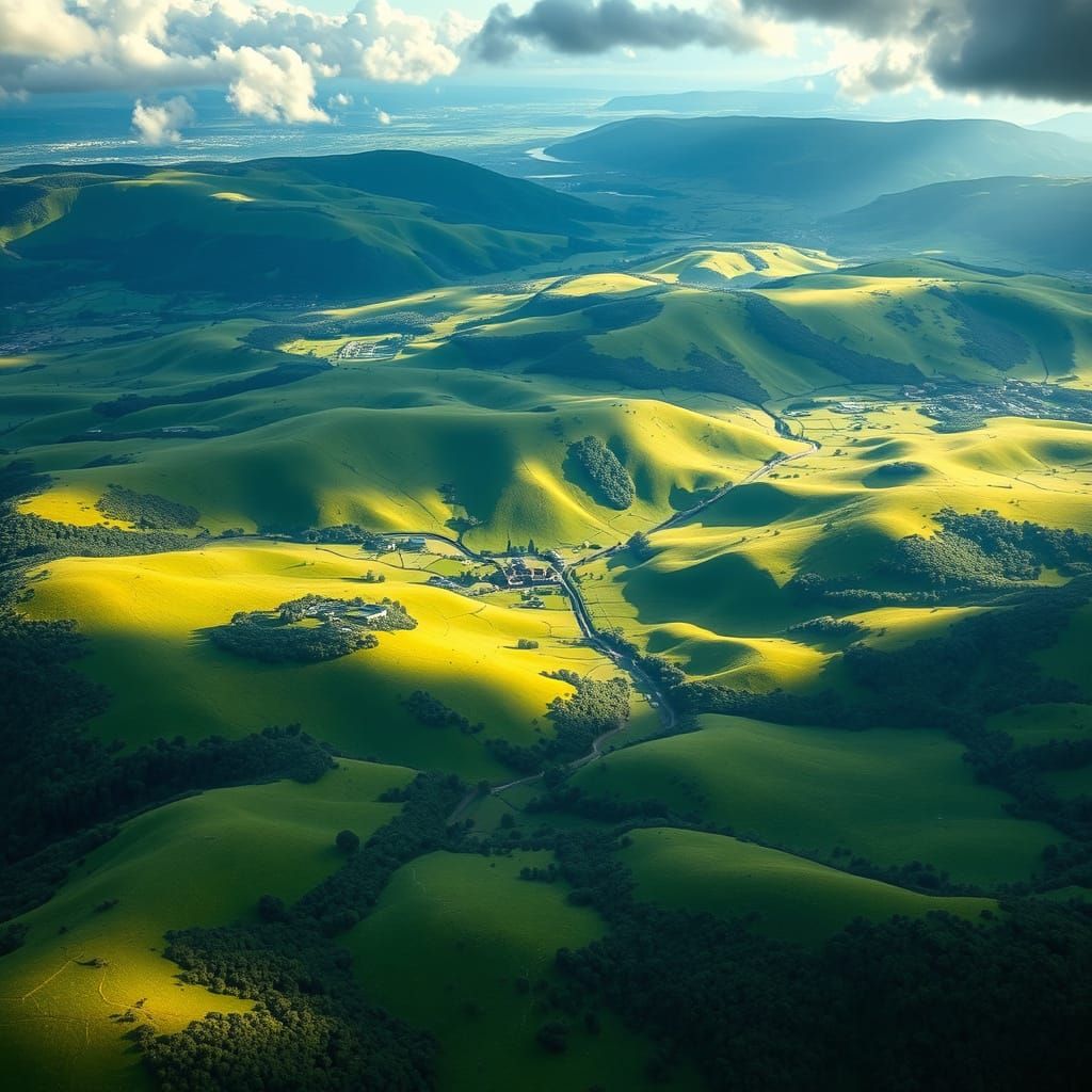 "Thar BE Wales, Cap'n" The Vale of Glamorgan and Gower from ...
