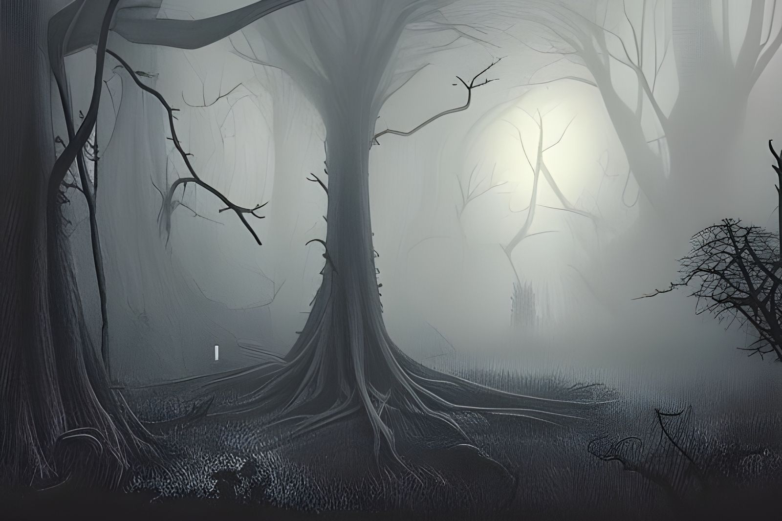 Nightmarish Illustrations of The Black Hills Forest, Burkittsville, Maryland (Continued)