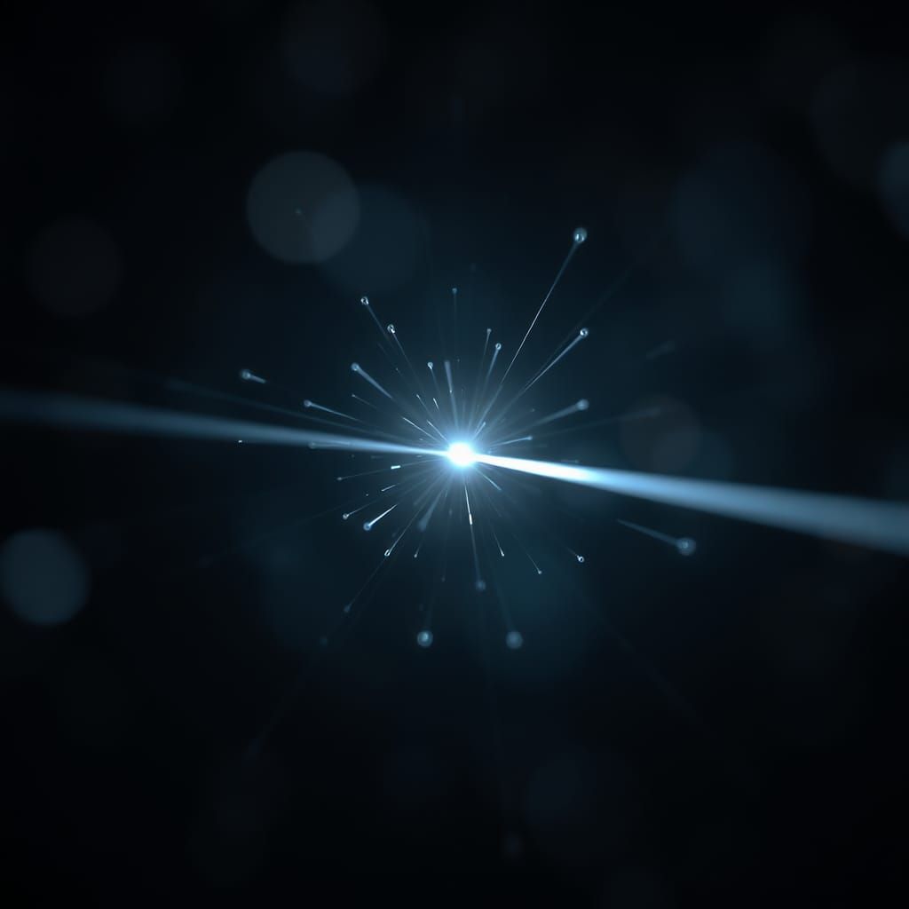 Ethereal Light Proton in Space