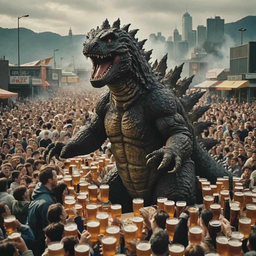 Godzilla in Oktoberfest