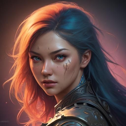 Human Design Concept Art in Hyperrealistic Style