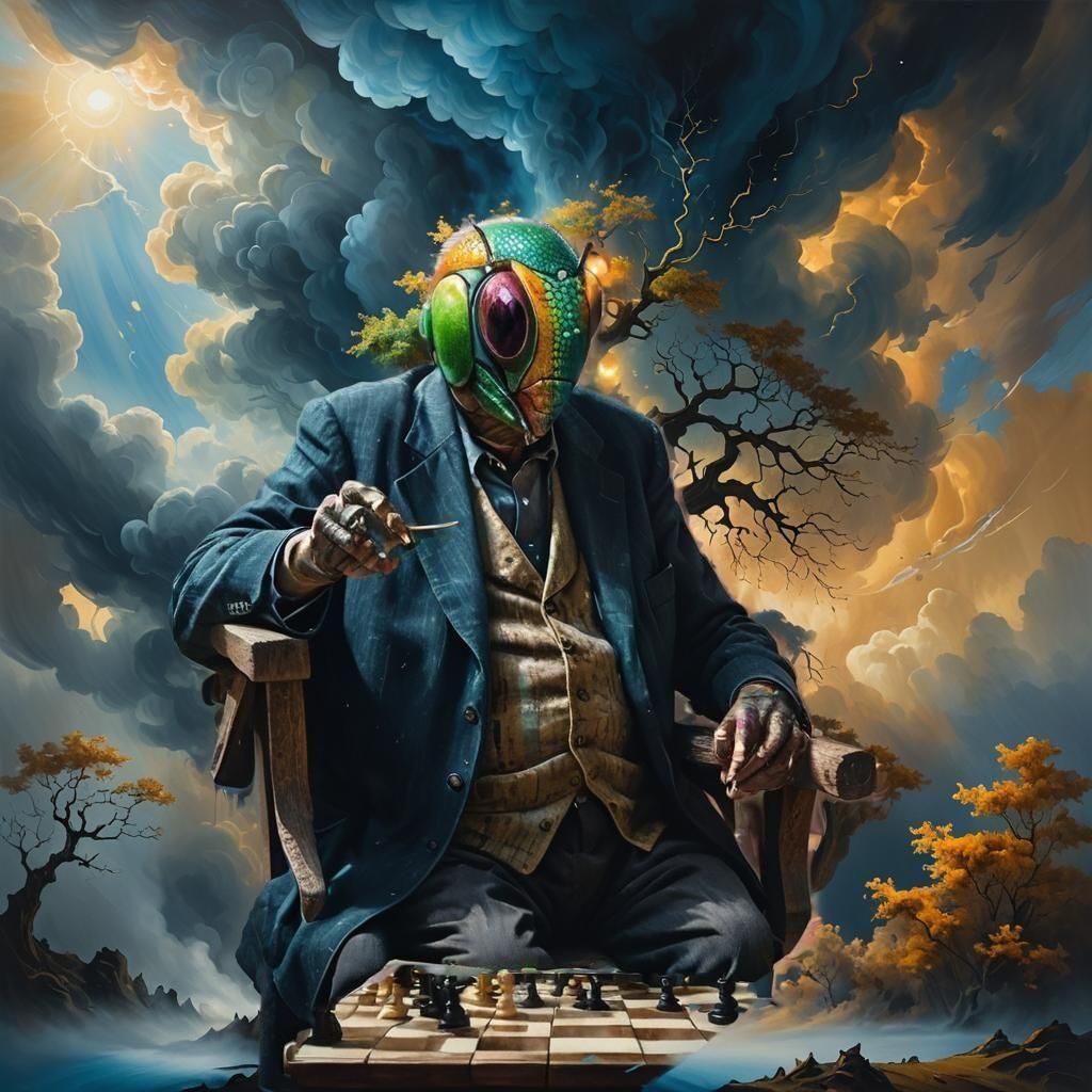 Wise Man's Sorrow: Fantasy Concept Art