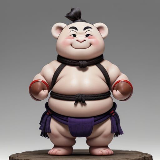 Undashi: Short Monk Pokémon with Kumadori Marks