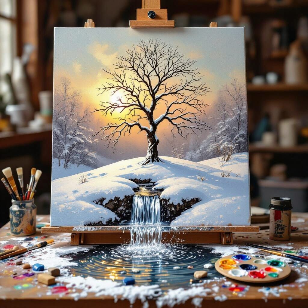 Water always finds a way !