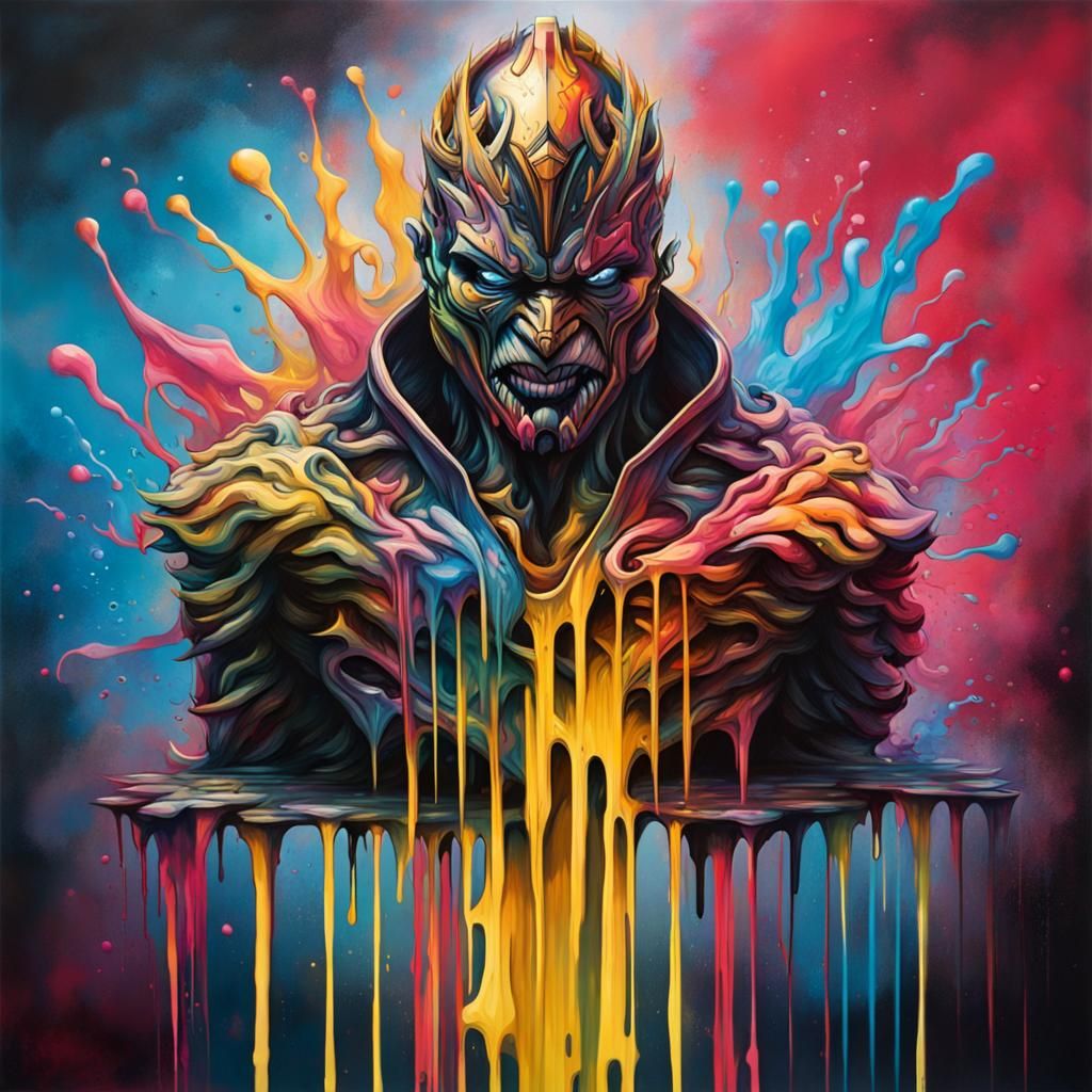 Savitar Graffiti Art: Polychromatic Street Style