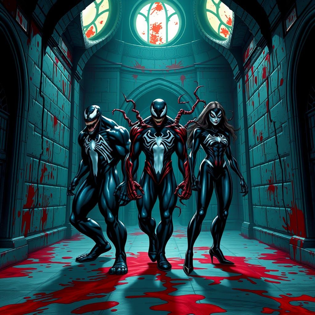 Marvel Comics Villains Unite in Bloodstained Emerald Castle
