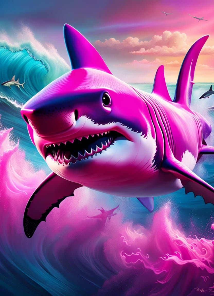 Shark in Pink Tutu Movie Poster