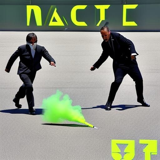 Radioactive Symbol: Intense Glowing Energy