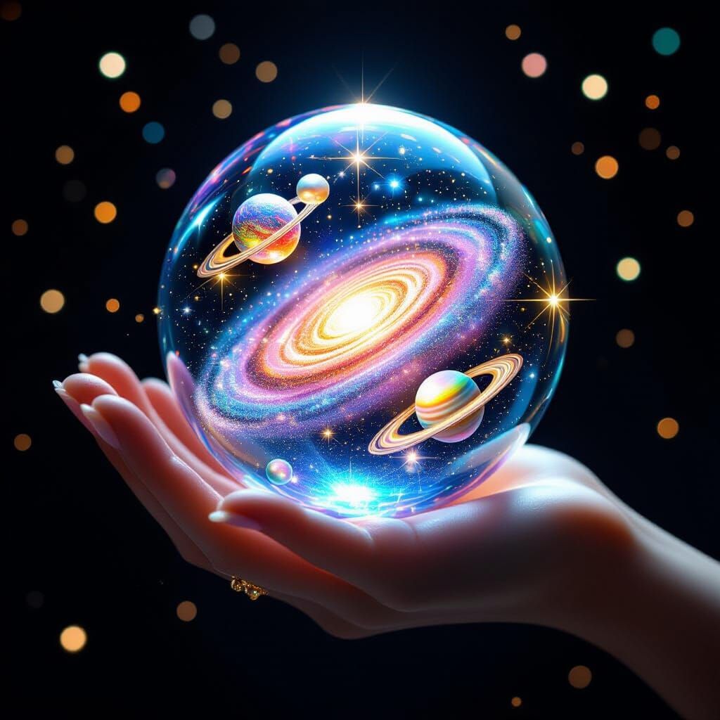 Universe in a Bead: Surreal Digital Art