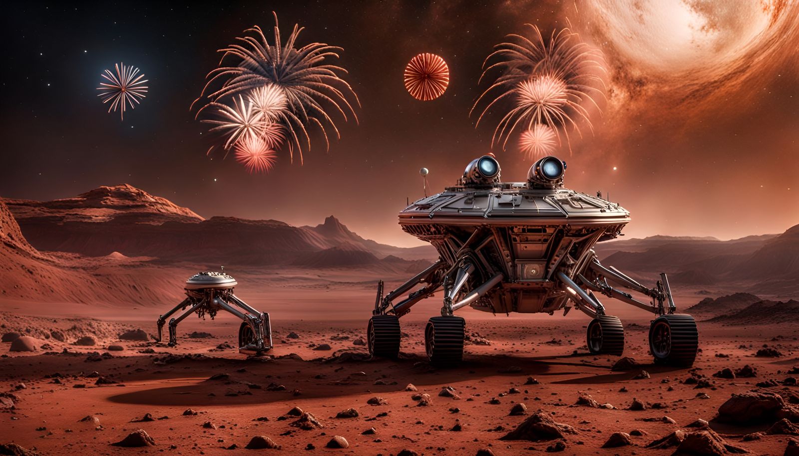 Alien Midnight New Year