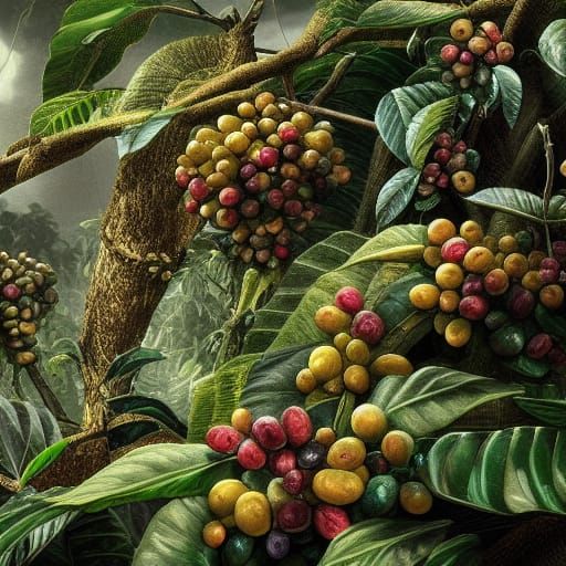 Fair Trade Coffee Growers: Epic Digital Painting