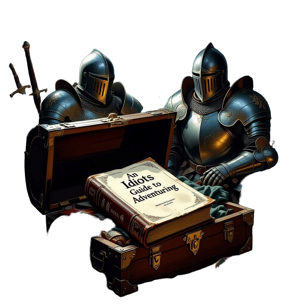 Tattered Adventurer's Guide Found in Chest of Armor