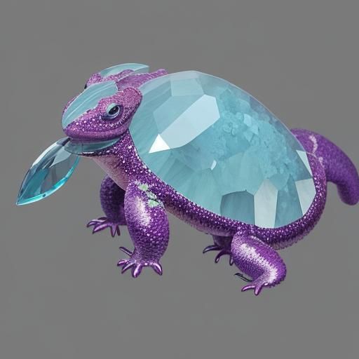 Epic Salamander with Apatite and Quartz Textures