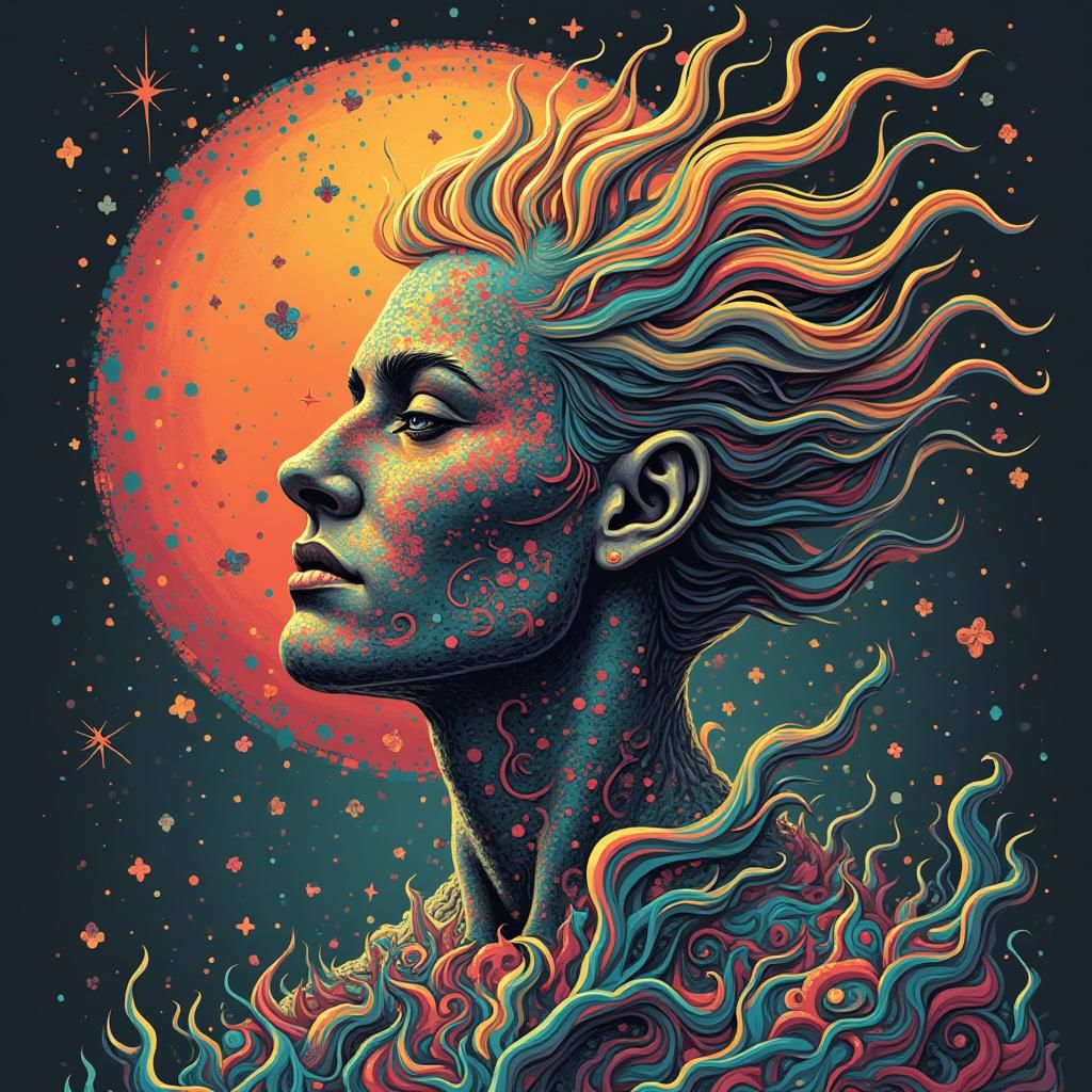 Intricredibliss: An AI Interpretation