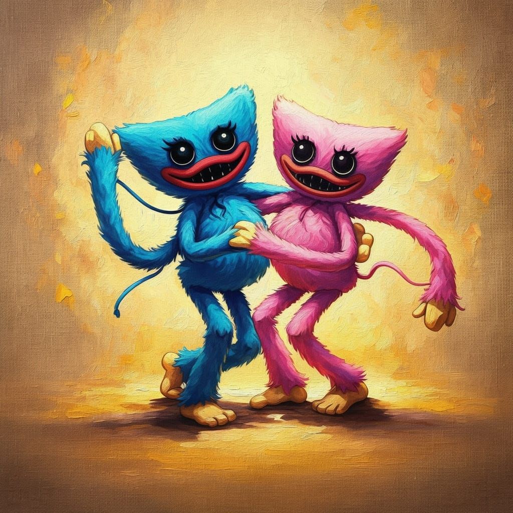 Snuggy wuggy and kissy wissy... or so I've been told