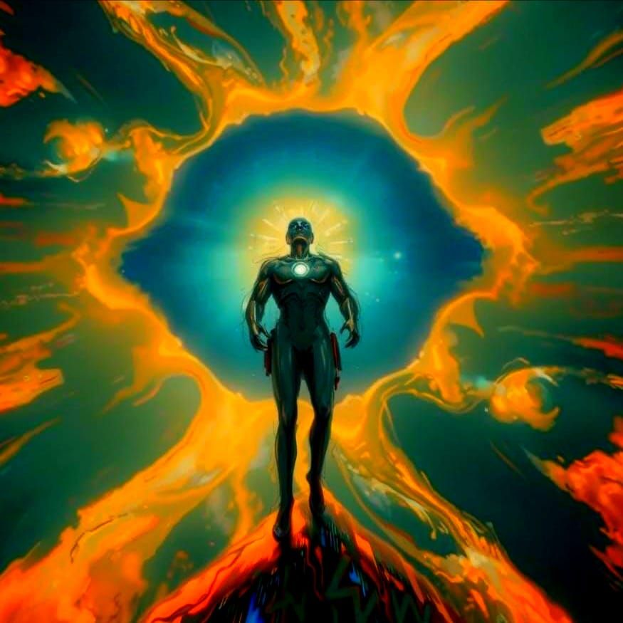 Abstract Dazzling AI Image