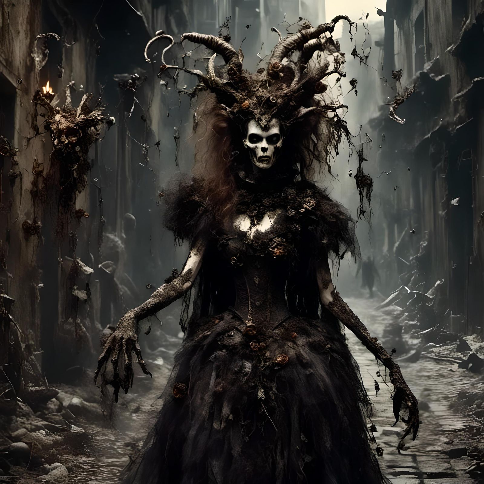 Ogress of the Dark Alleyways: A Dark Fantasy Beldam