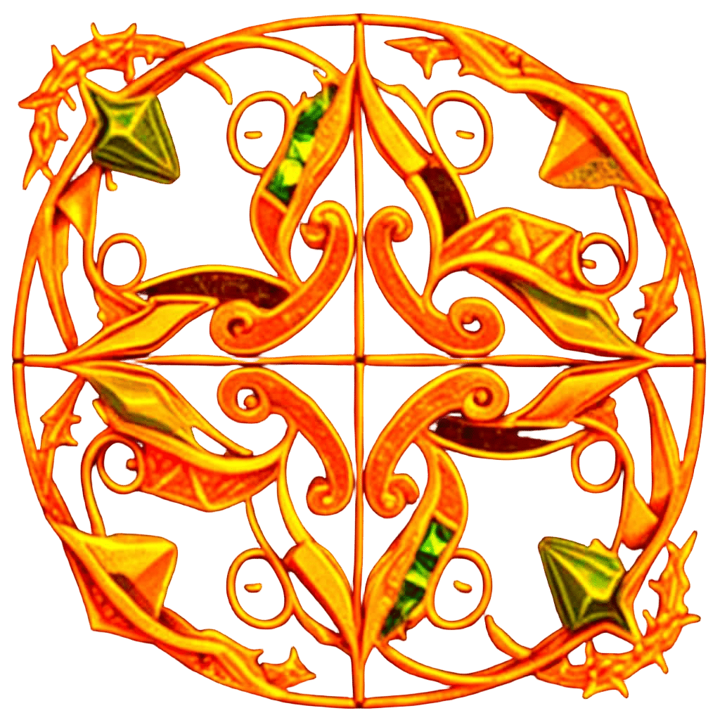 Vibrant Azure Scene with Angular Elements and Irregular Shap...