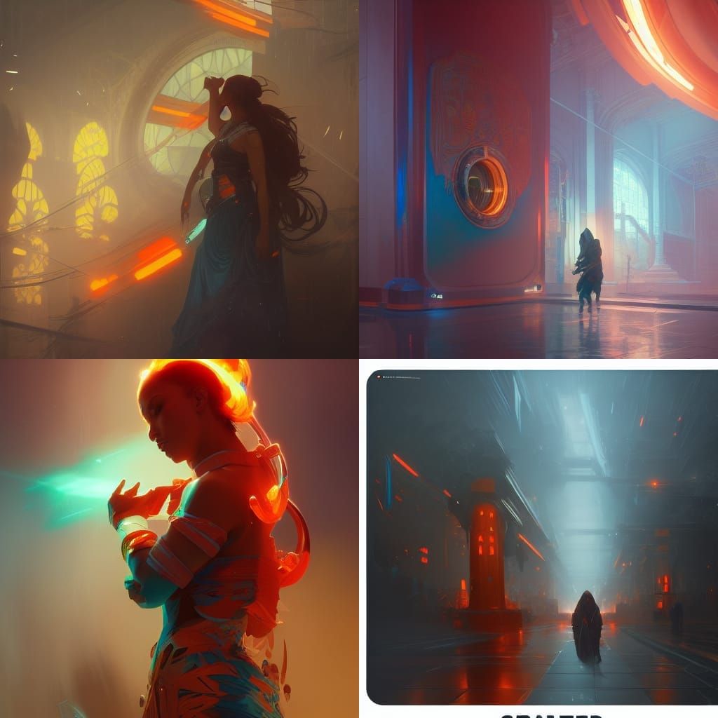 Hyperdetailed Bartender Concept Art in 8K