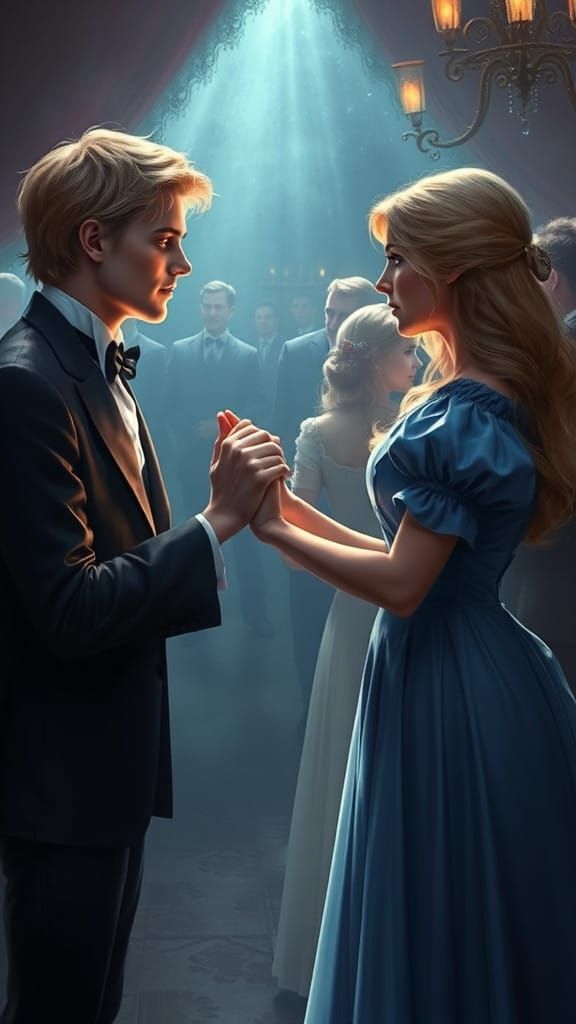 Romantic 1883 Era Gentleman Wins Over Elegant Lady