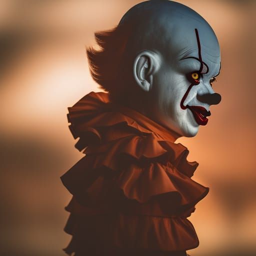 Professional Photo of Pennywise with Bokeh