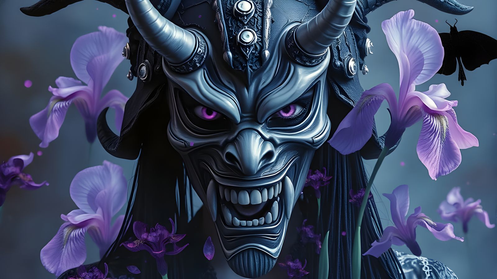 Dark Magic Ritual in Vibrant Pastels