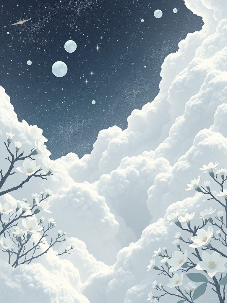 Celestial Obsess in Whimsical Parallax Style