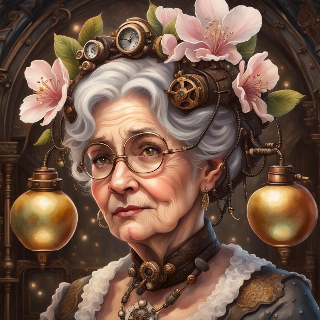 Steampunk Grandma