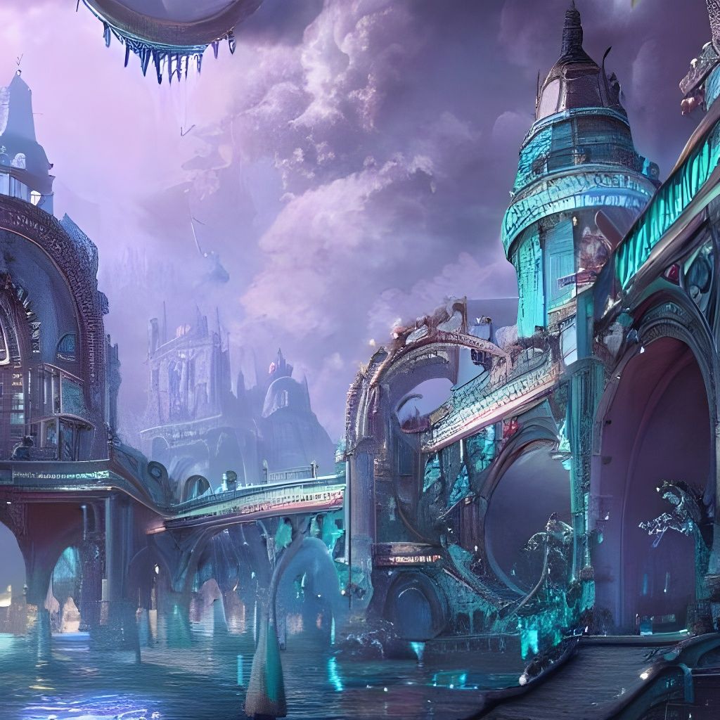 AI Generated Image of Strange Worlds