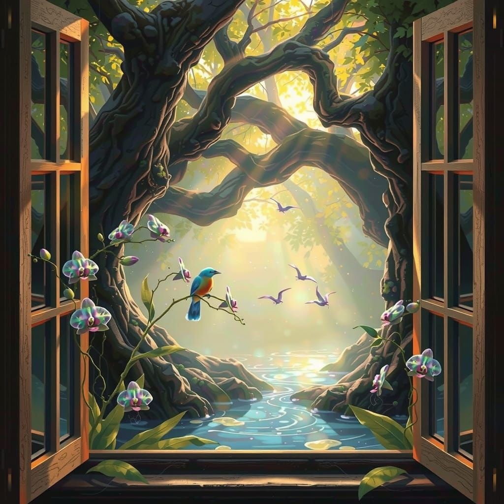 WHAT A VIEW! ('Modifier Monday' challenge)