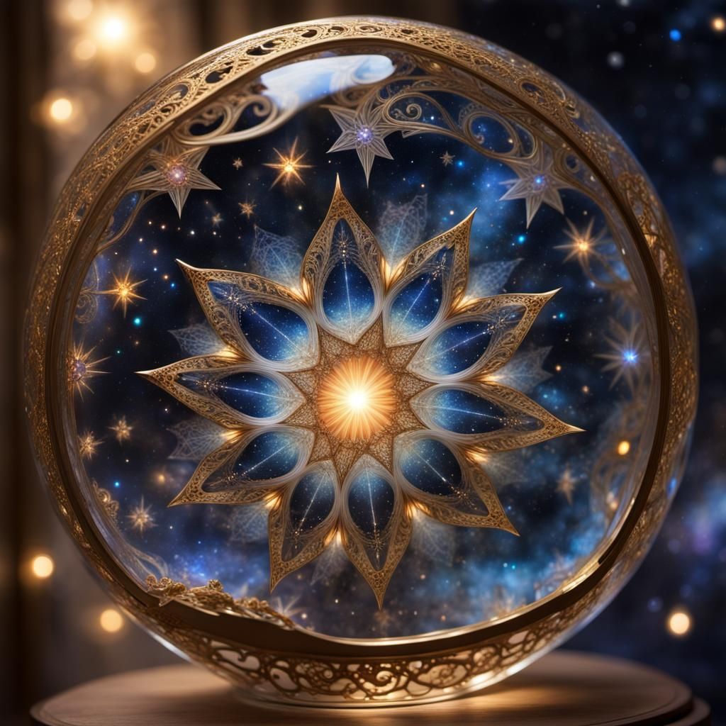 Golden Star Reveals Richly Detailed Galaxy