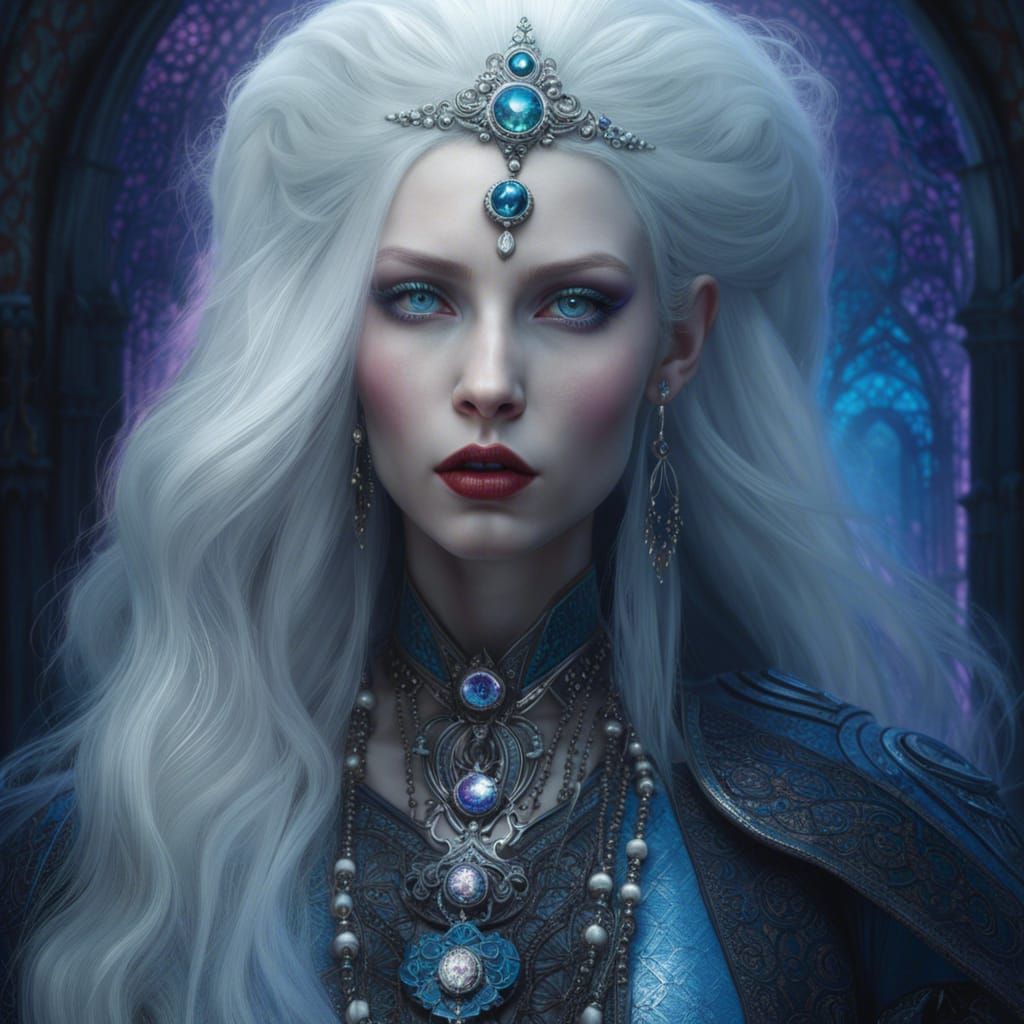 Beautiful sorceress