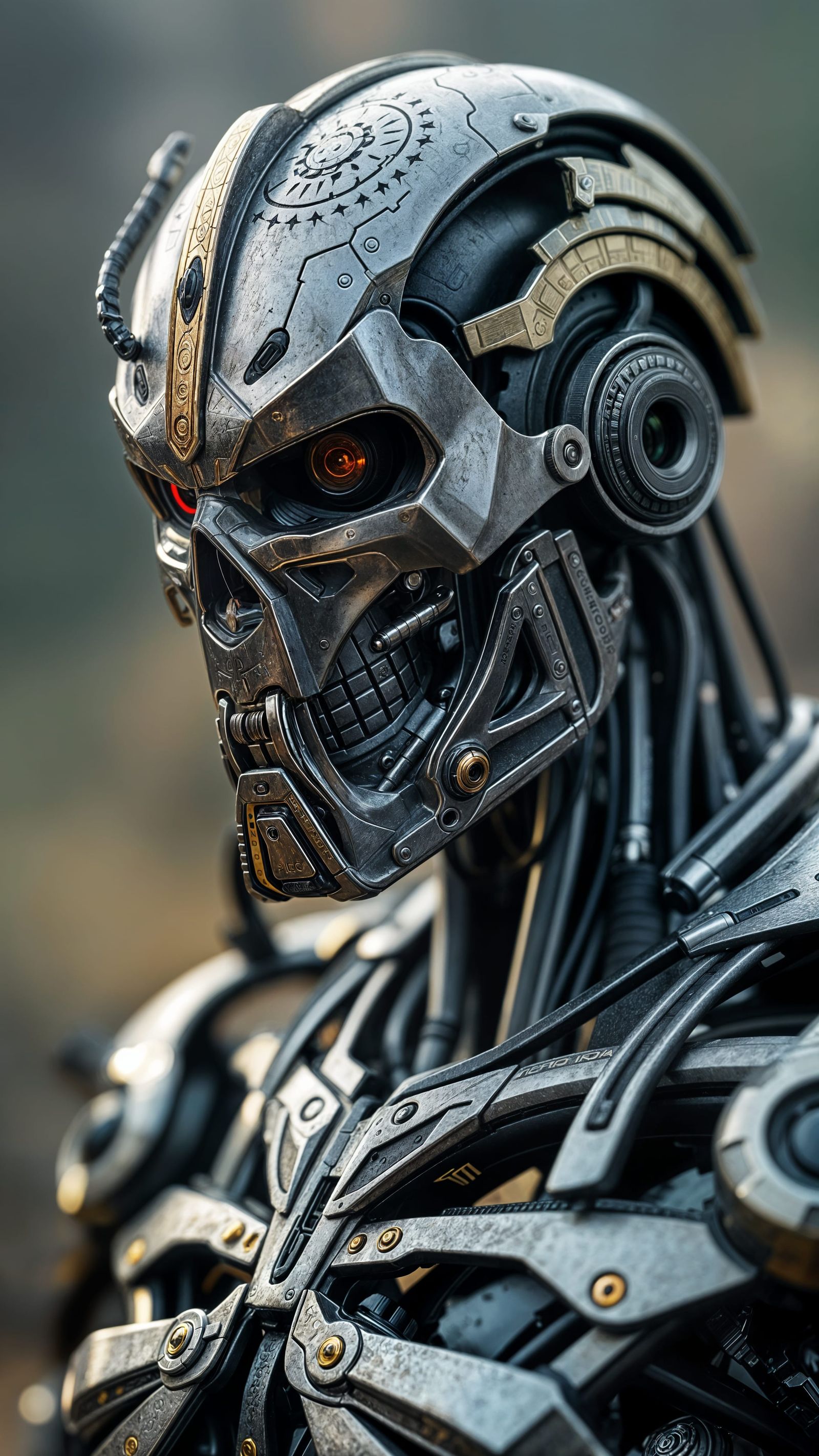 Terminator with Egyptian Pharaoh Armor