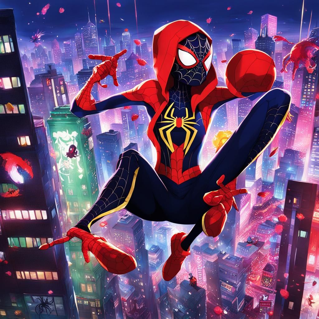 Spider-Girl Celebrates Women's Day: Anime Style