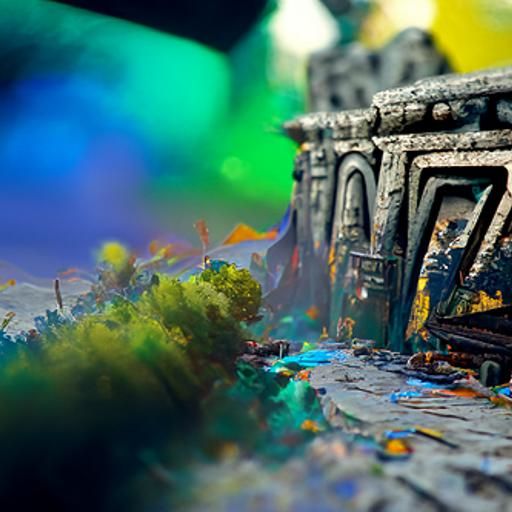 Fantastical Deep Color Concept Art in 8k