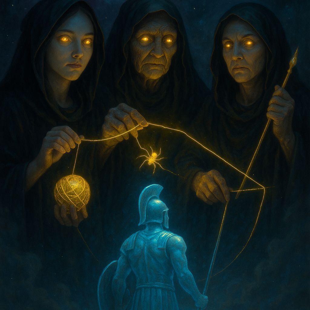 Ethereal Fates Overseeing Mortal Destiny