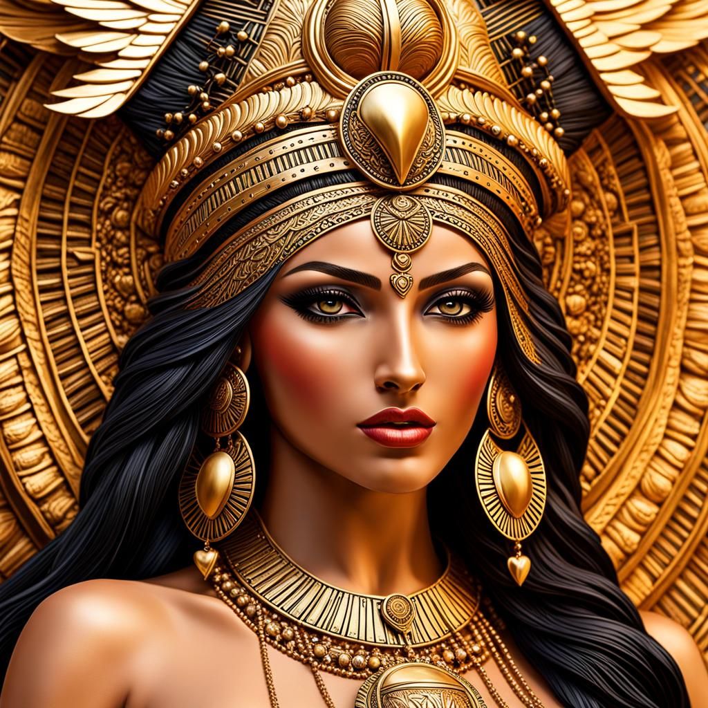 Inanna (𒀭𒈹): Inanna was the goddess of love, beauty, and warfare.