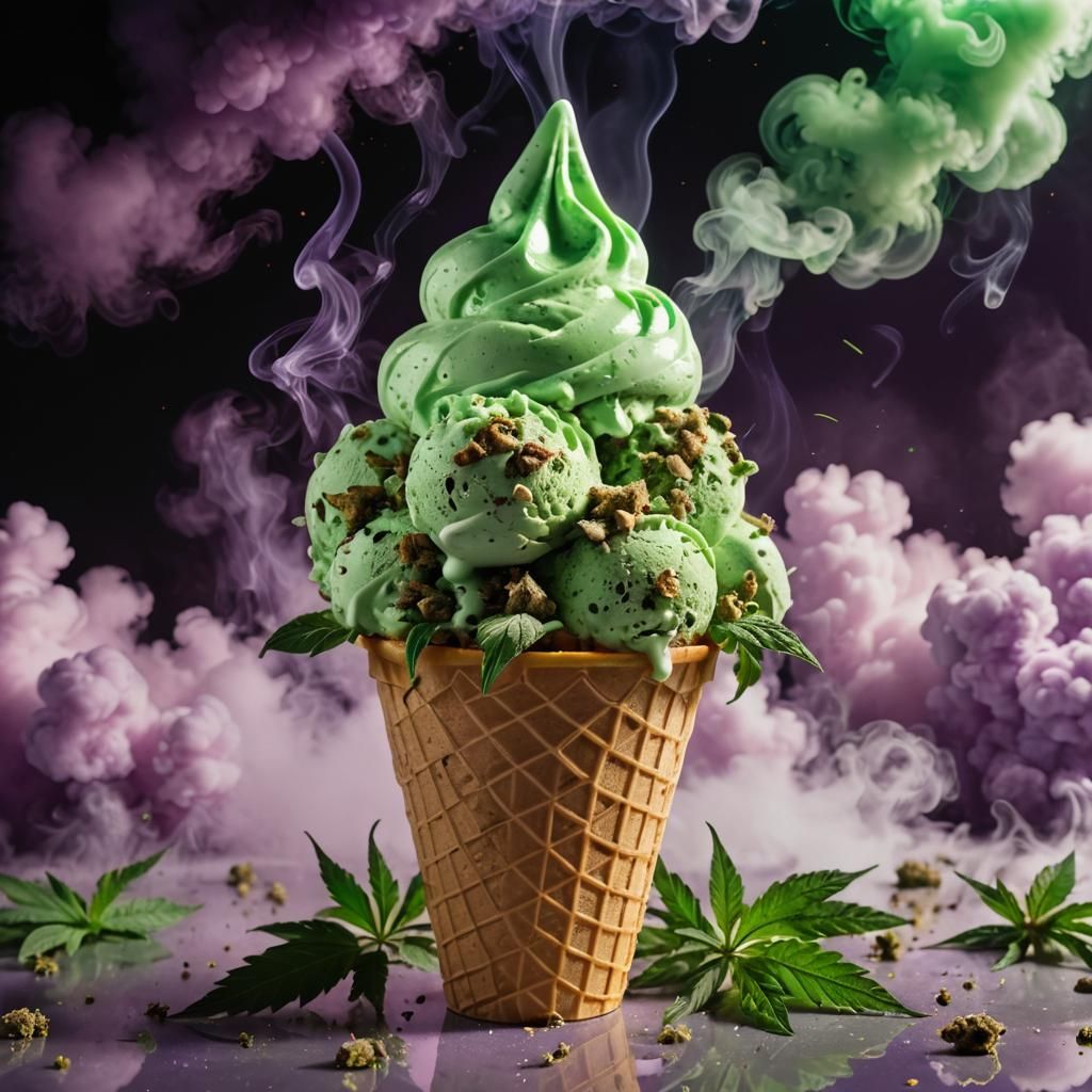 Green Gelato - Scoops & Swirl