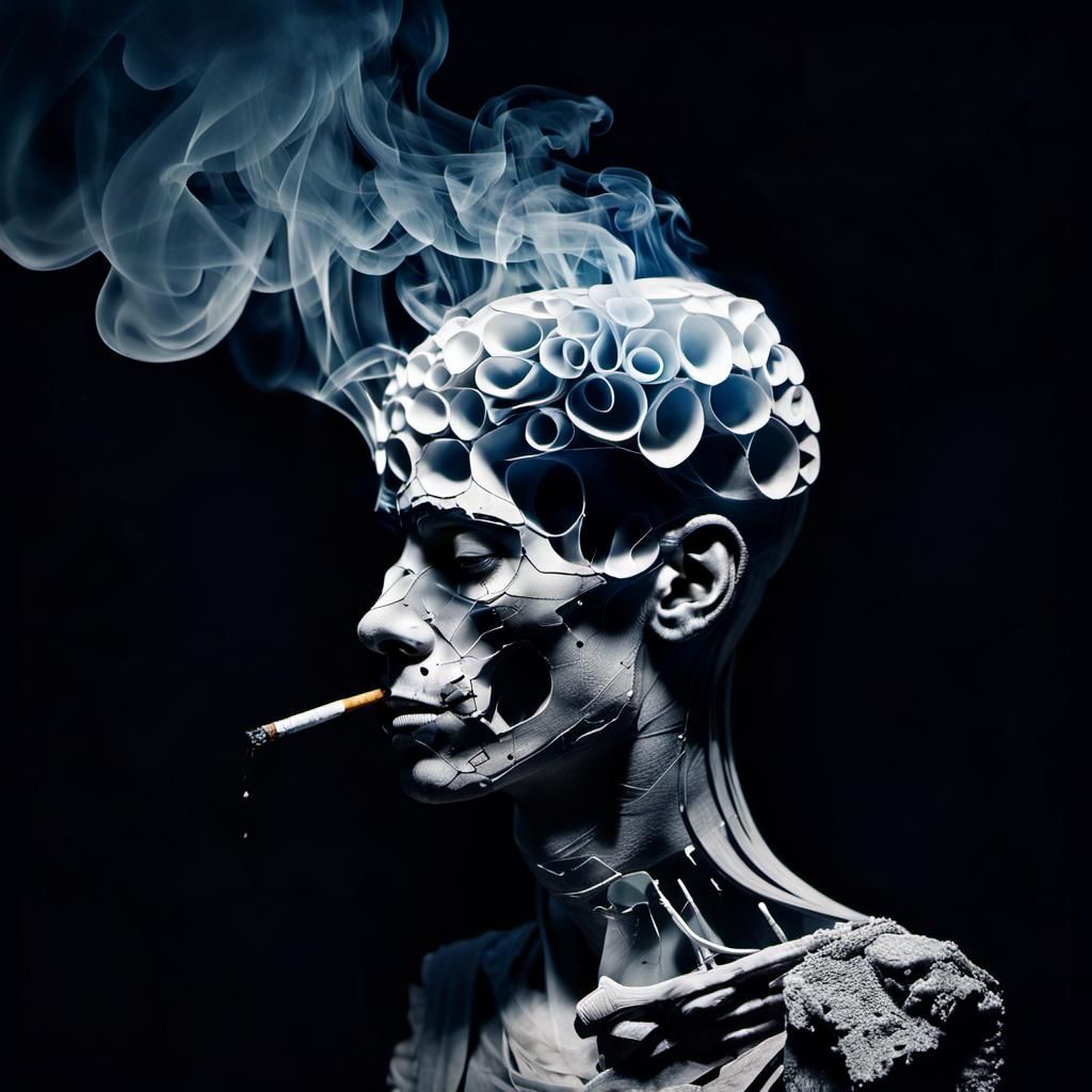 Information Current: Smoke and Light in Dark Art