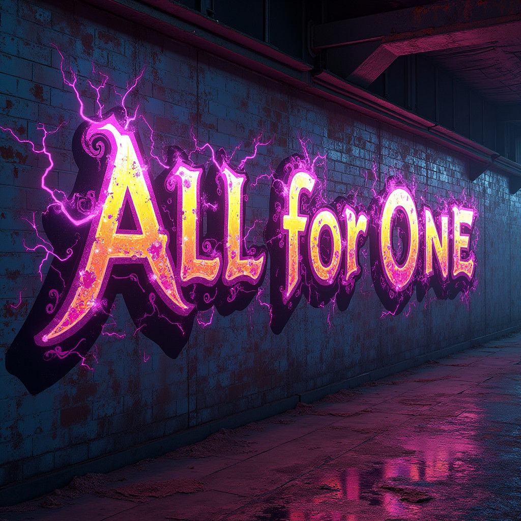 Electrified Graffiti Subway Art in Urban Style