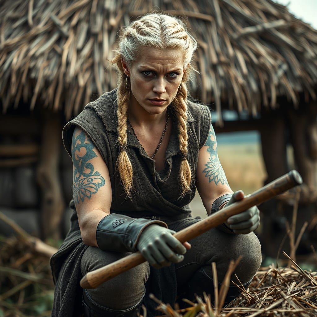 Viking Warrior Woman of the Rural Land