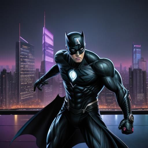 Superheroes Ready for Battle in Hyper-Detailed Comic Style