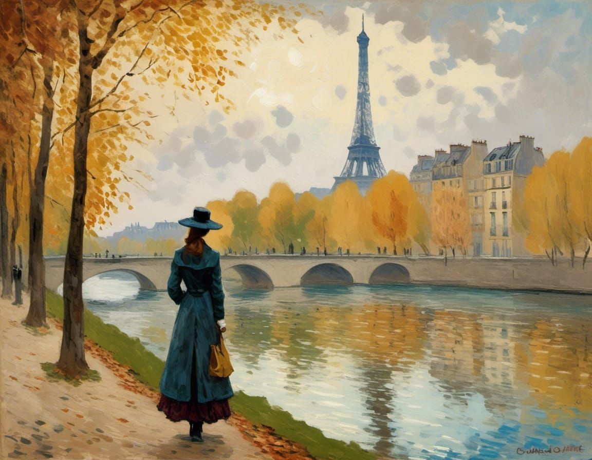 autumn day in Paris