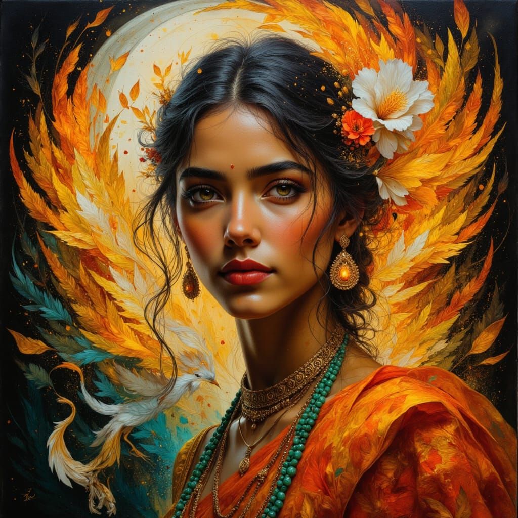 Indian priestess