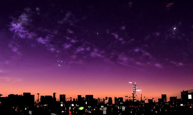 Tokyo Night Sky: City Lights