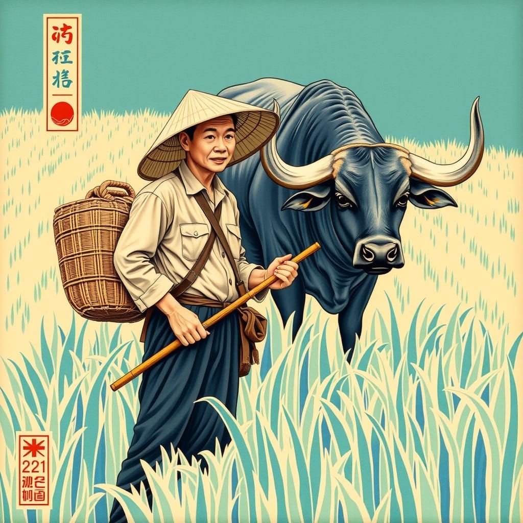 Rice farmer
