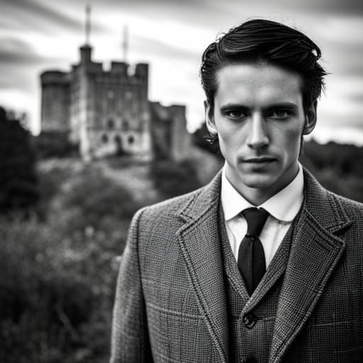 Kafkaesque Man in 19th Century Setting