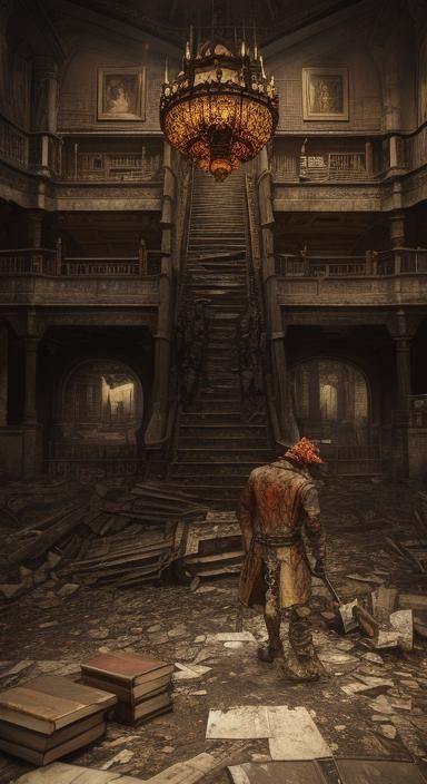 Fletcher Memorial Home in Zombiecore Style